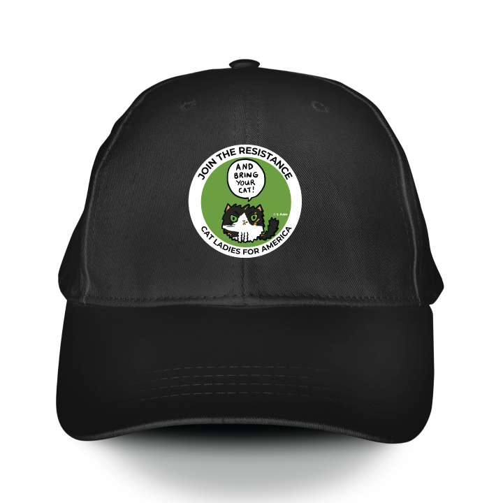 And Bring Your Cat! (Black Baseball Cap)