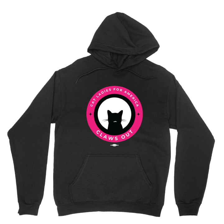 Claws Out (Black Pullover Hoodie)
