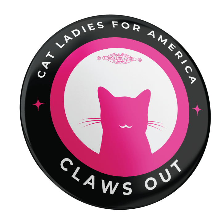 Claws Out (2.25" Pin-Back Button -- Combo Pack Of Three!)