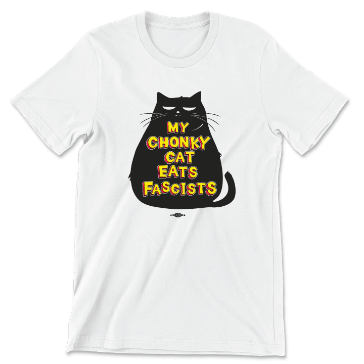 My Chonky Cat (Unisex White Tee)