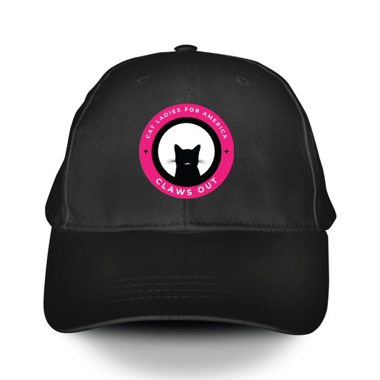 Claws Out (Black Baseball Cap)