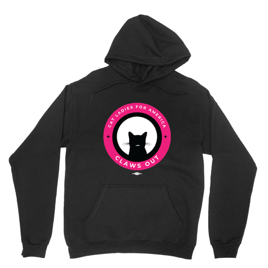 Claws Out (Black Pullover Hoodie)