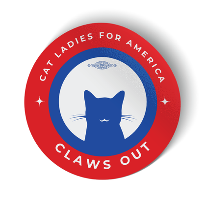Claws Out (3.5" x 3.5" Vinyl Sticker -- Combo Pack of Three!)