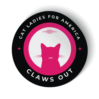 Claws Out (3.5" x 3.5" Vinyl Sticker -- Combo Pack of Three!)